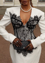 Lace Corset Mini Dress