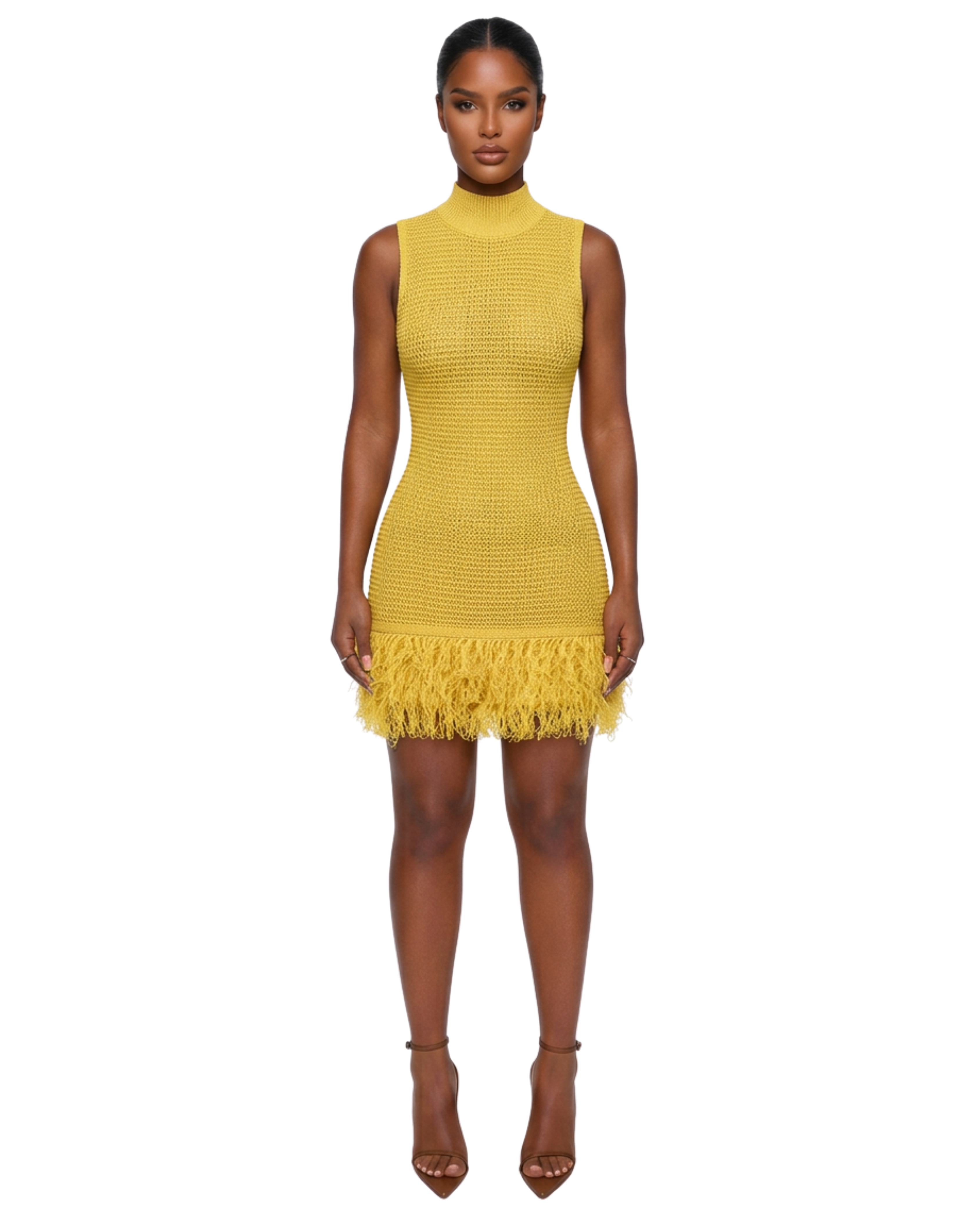 Sunlit Fringe Dress – Merci You
