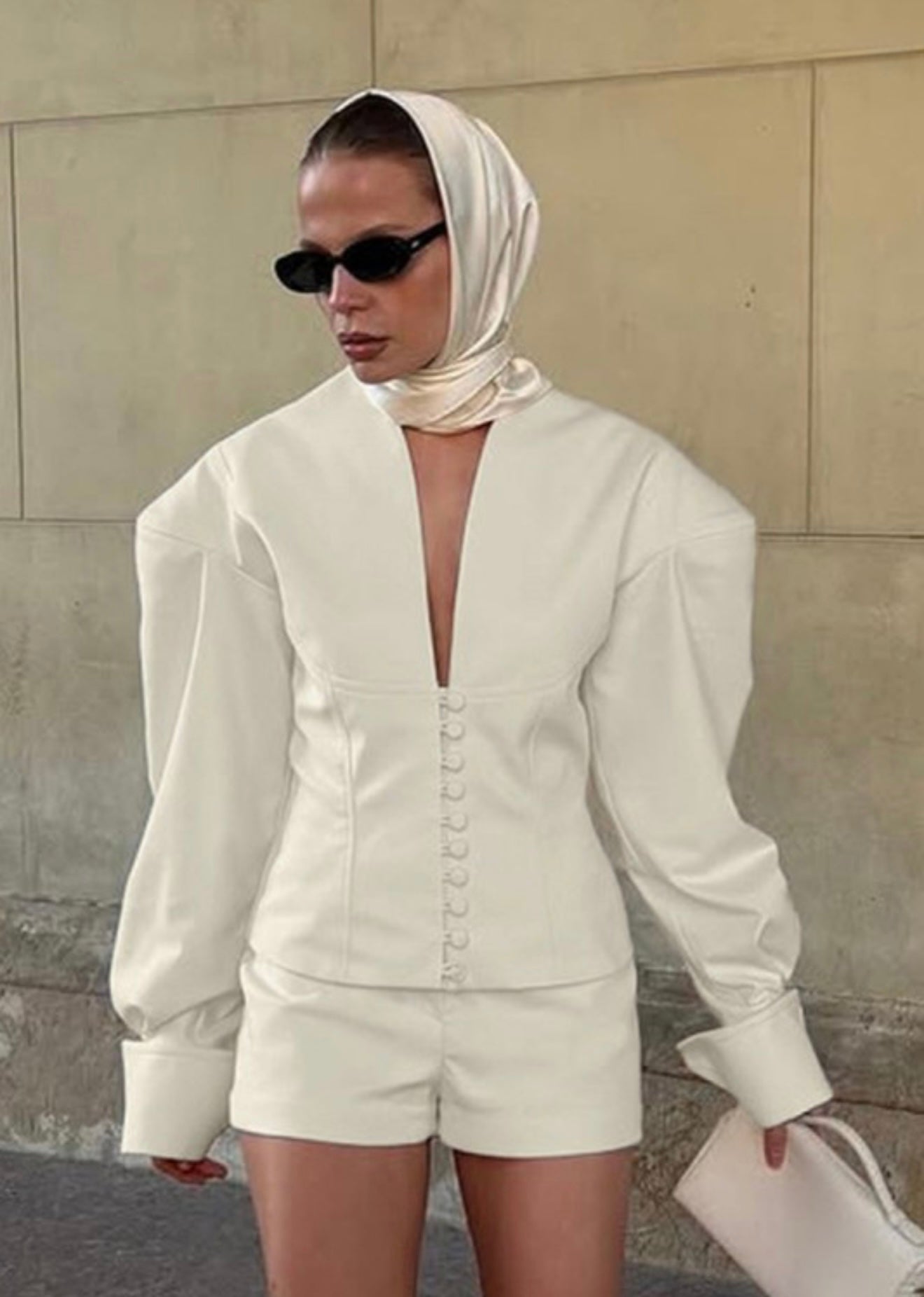 Tailored Buttoned Set