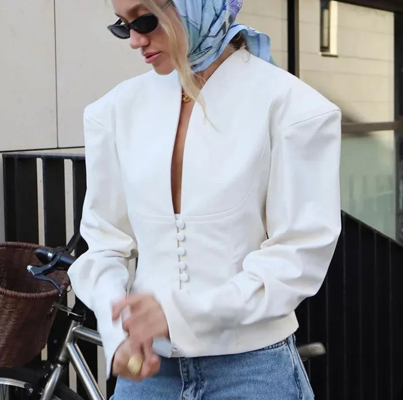 Tailored Buttoned Set