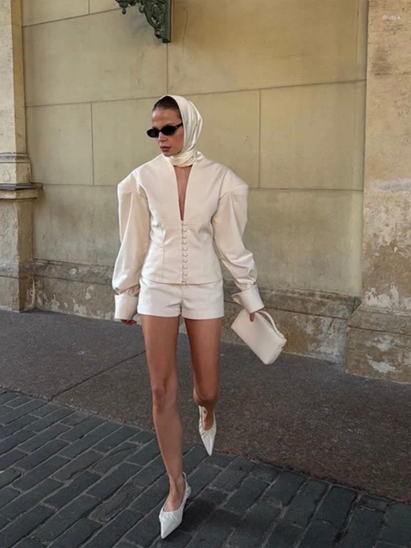 Tailored Buttoned Set