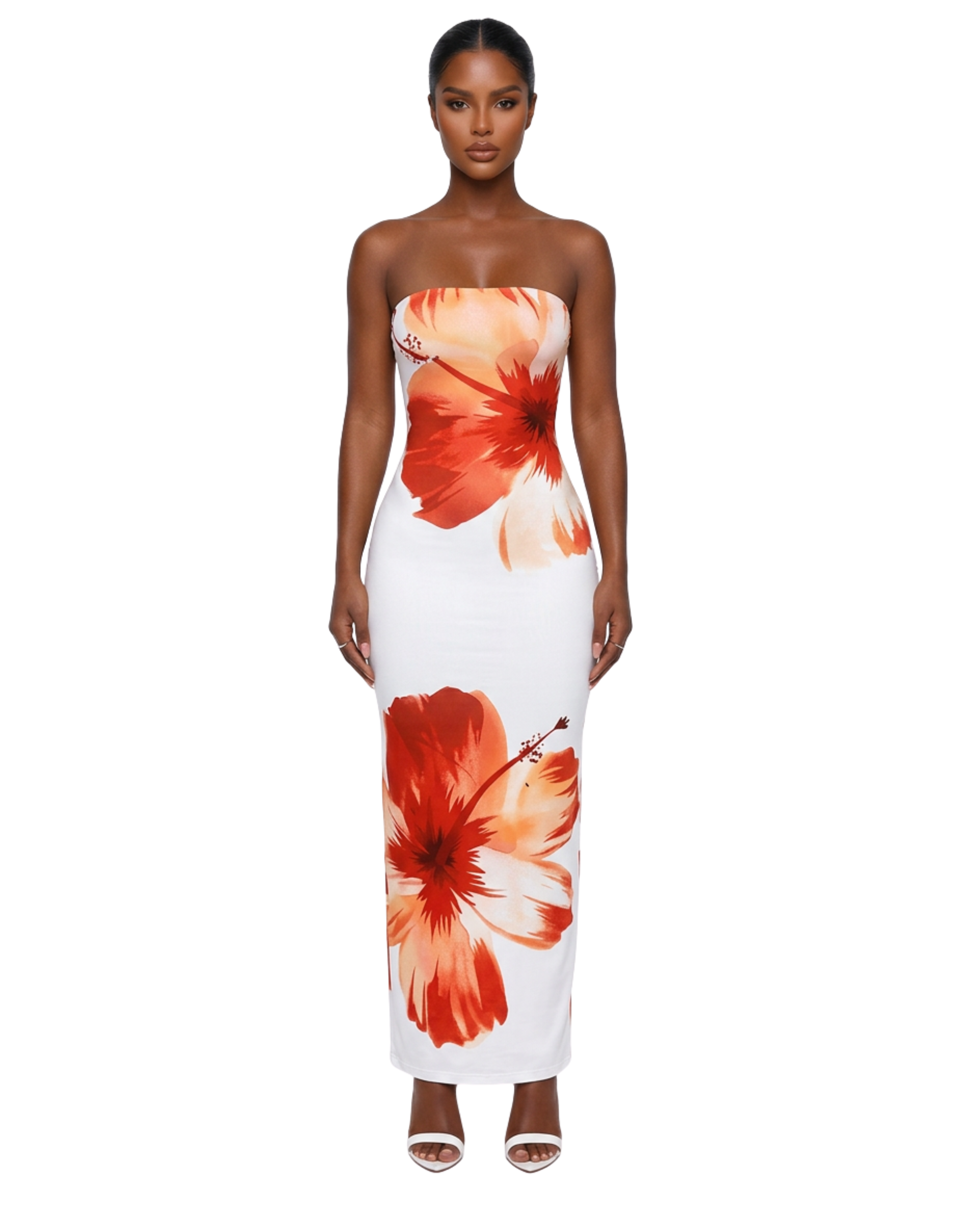 Scarlet Bloom Dress