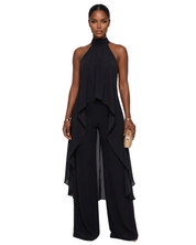 Noir Cascade Pants Set