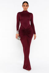 Sculpted Maxi Dress