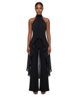 Noir Cascade Pants Set
