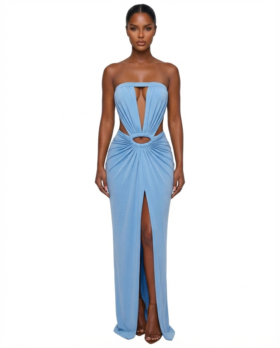 Solei Dress - Blue